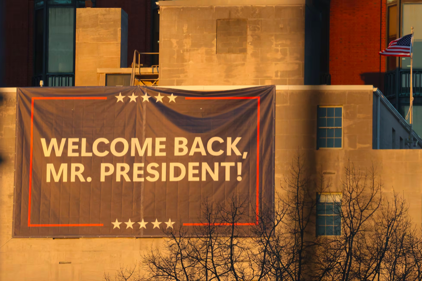 Fotogalería: El regreso de Donald Trump a la Casa&nbsp;Blanca