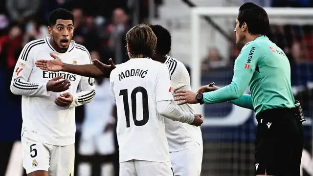 Controversia por la roja a Bellingham en Real Madrid vs&nbsp;Osasuna