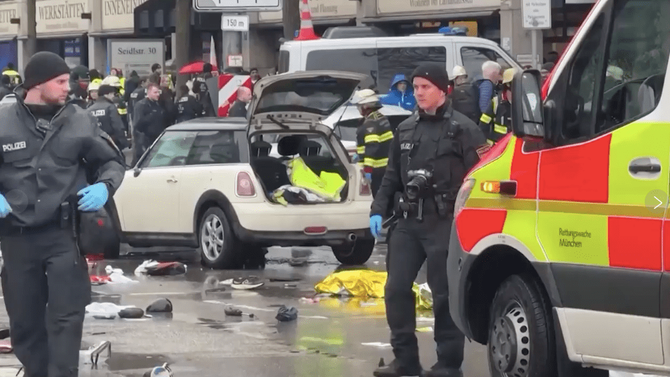 Ataque contra manifestación en Múnich deja 28&nbsp;heridos