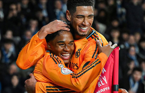 Golazo de Endrick en la semifinal de Copa del&nbsp;Rey