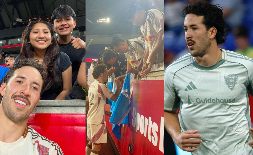 El bello gesto que tuvo Aaron Herrera con una familia guatemalteca que fue a verlo jugar a Nueva&nbsp;Jersey