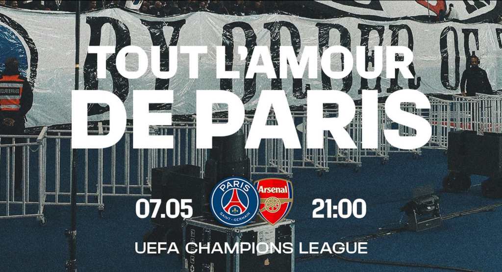 PSG y Arsenal luchan por un lugar en la final de la UEFA Champions&nbsp;League