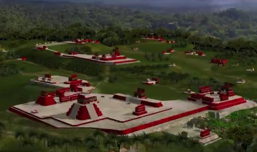 Pirámide y murales, los nuevos hallazgos en el sitio arqueológico Uaxactún