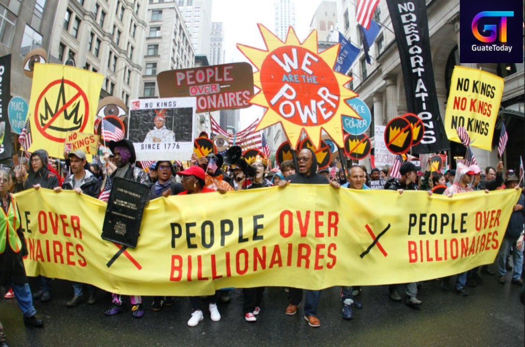 Miles protestan en el “No Kings Day” contra las políticas migratorias y de “autoritarismo” en EE.&nbsp;UU.