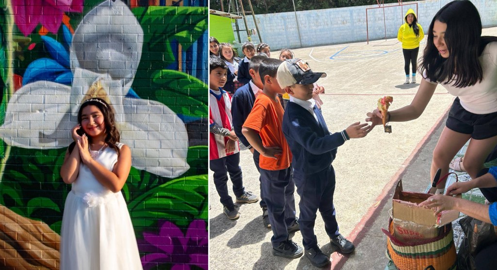 Niña Monja Blanca de Oklahoma visita Guatemala y convive con niños de Río Blanco, San&nbsp;Marcos