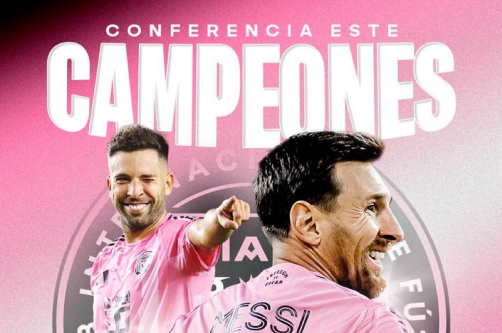 Inter Miami arrasa, es campeón del Este y Messi guía el camino a su primera final de&nbsp;MLS