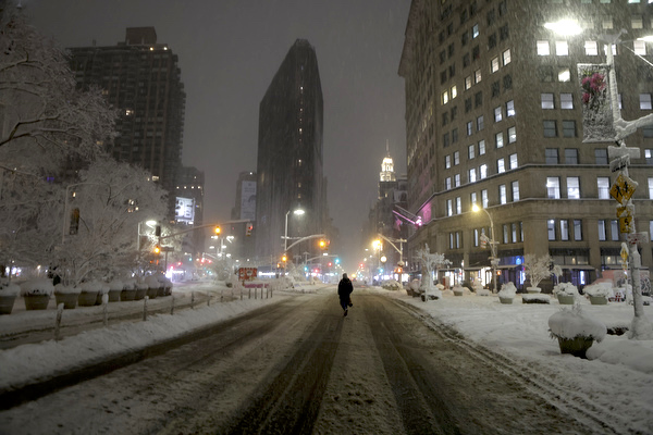 Nueva York en silencio: la tormenta que vació la ciudad que nunca duerme
