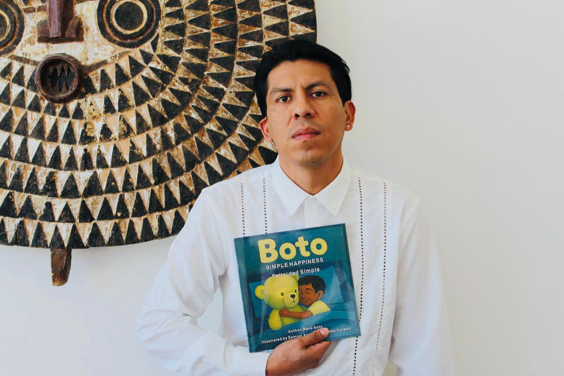 René Soto, orgullo petenero, lanza en Estados Unidos su libro bilingüe&nbsp;BOTO