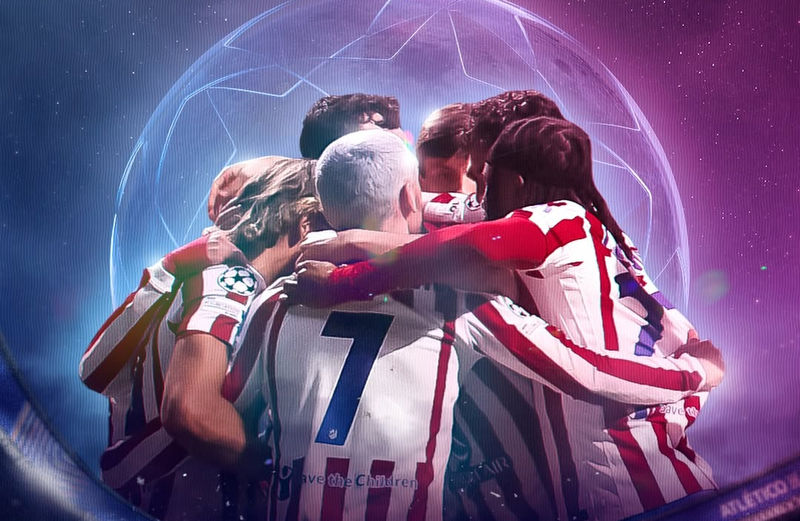 Atlético de Madrid asegura su pasaje a semifinales de Champions League