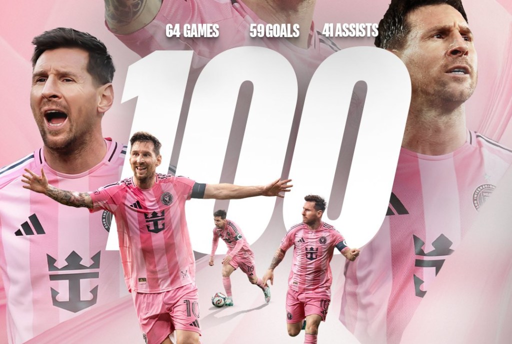 Lionel Messi rompe otro récord en la MLS y lidera la goleada del Inter Miami en&nbsp;Toronto