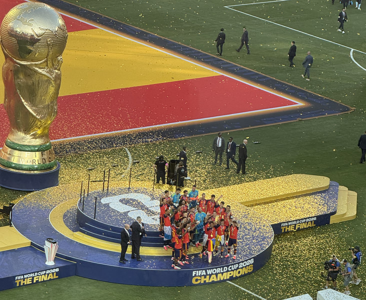 “¡Que viva España!”: el cántico que sonó para festejar al nuevo campeón del mundo